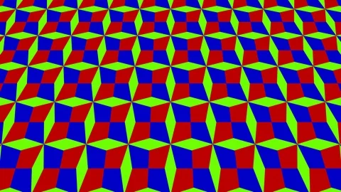 2D graphic video pattern that tilts up and moves, in 4K 16:9 format Stock Footage 112929930