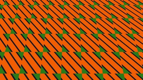 2D graphic video pattern that tilts up and moves, in 4K 16:9 format Stock Footage 113071429