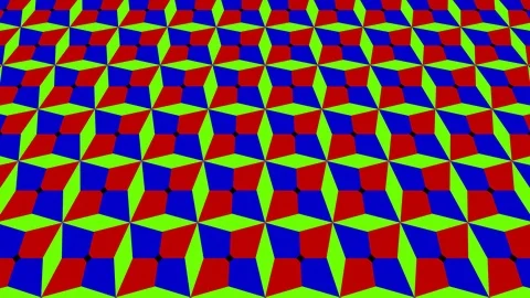 2D graphic video pattern that tilts up and moves, in 4K 16:9 format Stock Footage 117407272