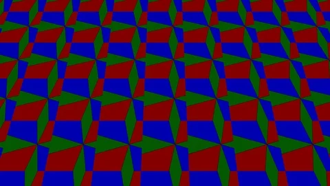 2D graphic video pattern that tilts up and moves, in 4K 16:9 format Stock Footage 118047389