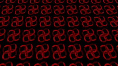 2D graphic video pattern that tilts up and moves, in 4K 16:9 format Stock Footage 118804651