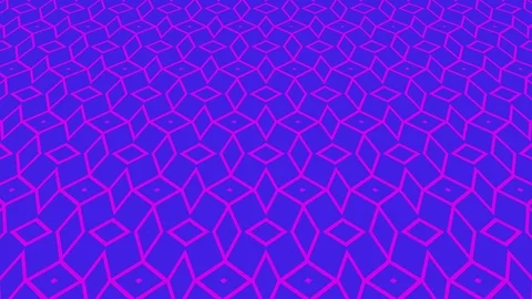 2D graphic video pattern that tilts up and moves, in 4K 16:9 format Stock Footage 125739215