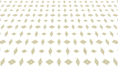 2D graphic video pattern that tilts up and moves, in 4K 16:9 format Stock Footage 125739243