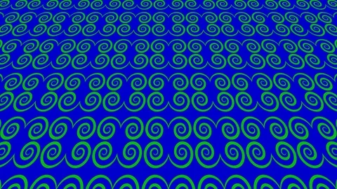 2D graphic video pattern that tilts up and moves, in 4K 16:9 format Stock Footage 126978252