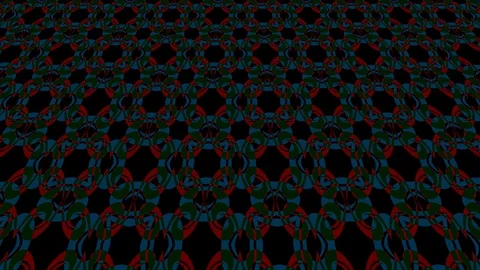 2D graphic video pattern that tilts up and moves, in 4K 16:9 format Stock Footage 126979287