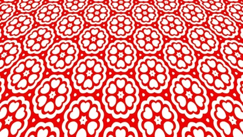 2D graphic video pattern that tilts up and moves, in 4K 16:9 format Stock Footage 127615778