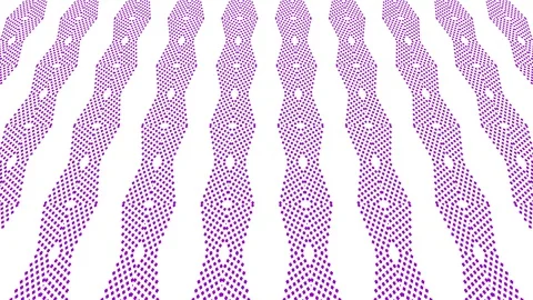2D graphic video pattern that tilts up and moves, in 4K 16:9 format Stock Footage 127615803