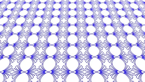 2D graphic video pattern that tilts up and moves, in 4K 16:9 format Stock Footage 133402284