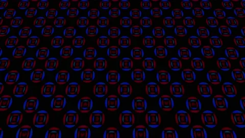 2D graphic video pattern that tilts up and moves, in 4K 16:9 format Stock Footage 134776686