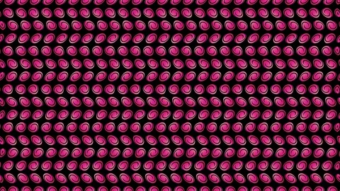 A 2D graphic video pattern with a vertical wave effect that moves down. Stock-Footage 116374710