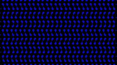 A 2D graphic video pattern with a vertical wave effect that moves down. Video stock 119758076