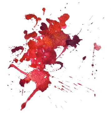 2d hand drawn watercolor background. Stock Illustration