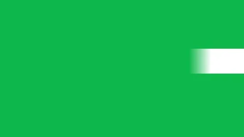 2D Hand Drawn White and Grey Lower Third Banner Green Screen Overlay Video stock 343483971