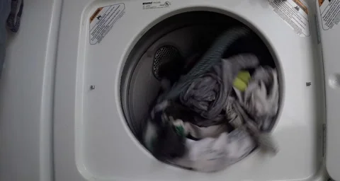 2D laudry dryer spin Stock Footage 40739031