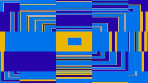 2d Lines quads sequence patterns Color motion graphics Stock Footage 219267339