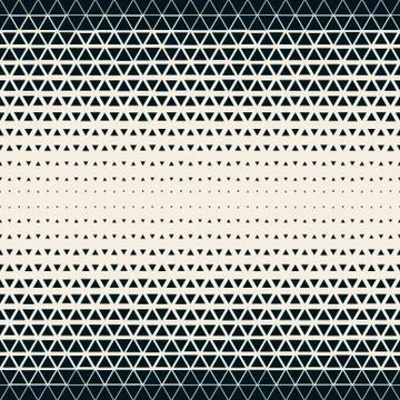 2D Modern Triangle Grid Seamless Geometric Pattern Stock Illustration