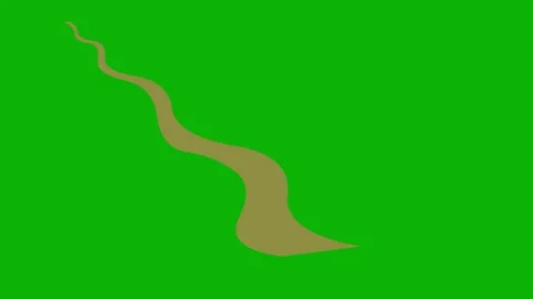 2D Mud Splash Explosion Animation VFX - Hand-Drawn Dirty Liquid, Wet Sludge, Stock Footage 318886487