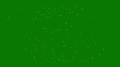 2D Mud Splash Explosion Animation VFX - Hand-Drawn Dirty Liquid, Wet Sludge, Stock Footage 318886862