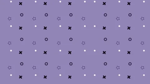 2D Purple Geometric Pattern Background.  Stock Footage 220331447