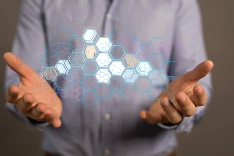 A 2d rendering Cloud computing, Cloud Computing Concept Stock Photos