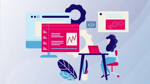 2D SEO optimization, Ranking development, web search, keyword with SEO tool.. Stock Footage 277356919