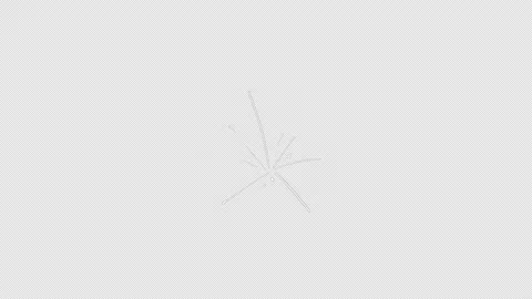 2d spark on black screen. Stock Footage 172117296