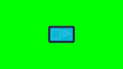 2D tablet Stock Footage 339776342