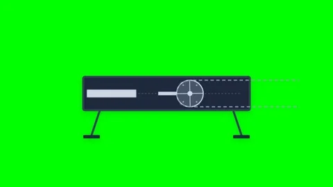 2D Vector Motion Graphic: Hydraulic Diamond Wire Saw Tensioner with Chrome .. Stock Footage 346674162
