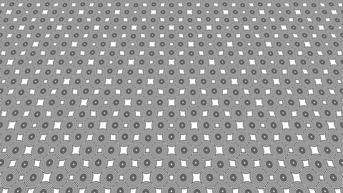 2D video of graphic pattern in B&amp;W that tilts and moves, 4K 16: 9 format 库存影片 119035149