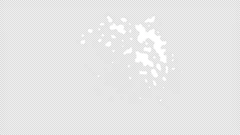 2D water cartoon animation Stock Footage 147607326