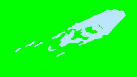 2d water particles moving and foaming on water surface. Stock Footage 295535725