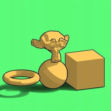 2d_wierd_monkey Stock Photos
