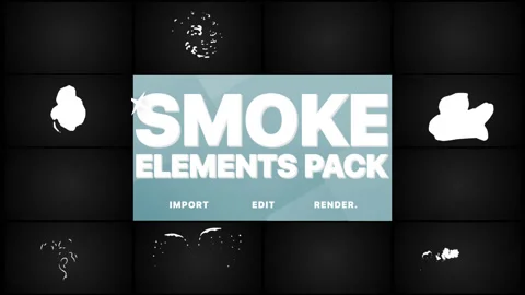 2DFX Smoke Elements Pack Stock Footage 131046786