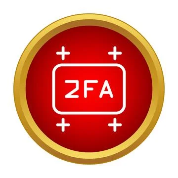 2fa two factor authentication security protecting cyber data イラスト素材