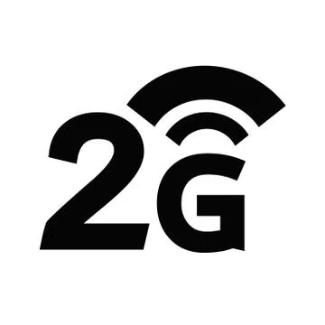 2G Wireless Wifi icon イラスト素材