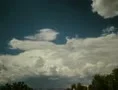 2K 24p Monsoon storm starts building and churning over mountains time lapse Web Footage