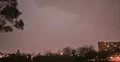 2K 30p Storm arriving at dusk with powerful lightning and rain 4 Web Footage