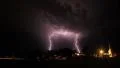 2K 30p - time lapse of a powerful and bright lightning storm Arizona - part 2 Web Footage