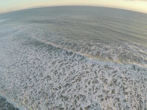 2k California Surfer_Wide Push-In Stock Footage 76355593