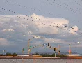 2K Cinema - monsoon storm front wakes up at dusk timelapse - 1 Web Footage