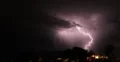 2K Close up 30p Nothing but powerful lightning strikes time lapse Web Footage