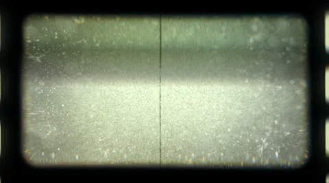2k old damaged film with edges Stock Footage