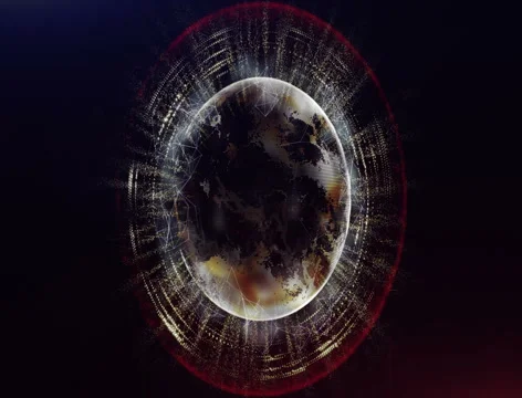 2K Red Planet Stock Footage 40709270