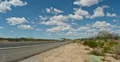 2K Vid - AZ highway 93 in the middle of nowhere in timelapse Web Footage