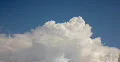 2K Video 30p HD Soft white clouds in the blue sky timelapse series - 2a Web Footage