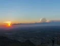 2K24p tight the Phoenix sunset on the day of the Haboob - time lapse Web Footage