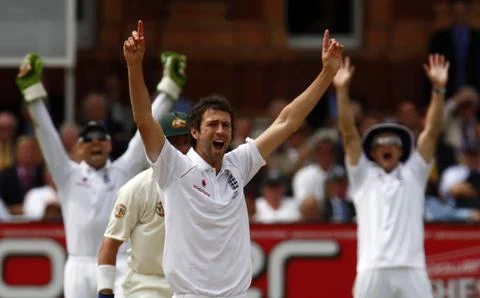 2nd Ashes Test (Lord's) - 19 Jul 2009 Stock Photos