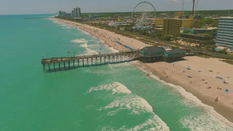 2nd Ave Pier Myrtle Beach Stock-Footage 221804763