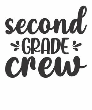 2nd Grade Crew Stock Illustration
