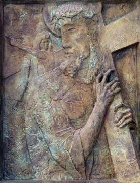 2nd Stations of the Cross Stock Photos